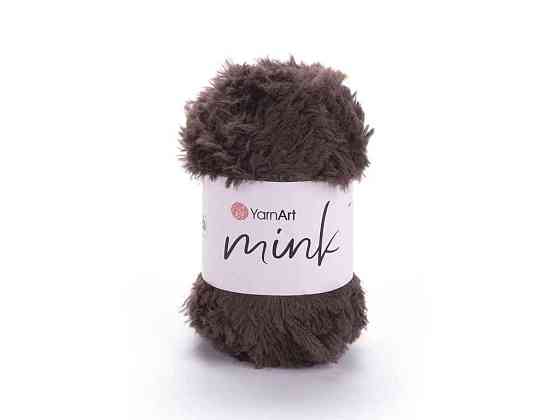 Пряжа Mink коричневый 100% полиамид 75м 50г арт.333 10шт/уп ТМ YARNART Киев