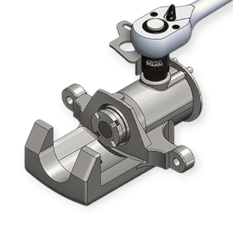 Головка пятигранная 1/2 19мм CrV для тормозных систем Мукачево - изображение 1