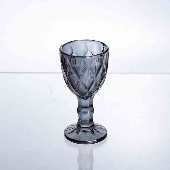 Набір чарок Fractal 6 штук по 40 мл HP-19-272 прозорий стакани для міцних напоїв шотів коктейлів Коломия