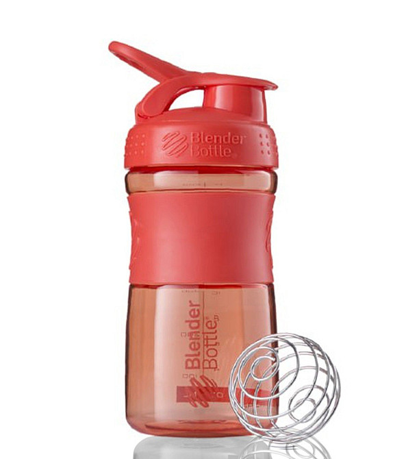 Шейкер спортивний (пляшка) BlenderBottle SportMixer Flip 20oz/590ml Coral Кам'янське - фото 3
