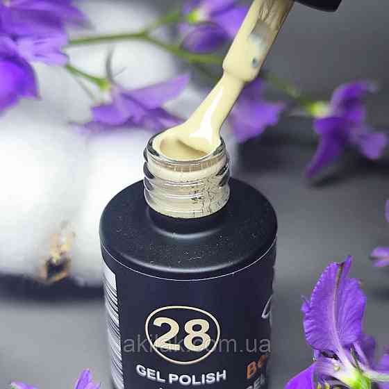 Гель-лак для нігтів Bee Nails 028 (теплий світло-бежевий) 8мл Херсон