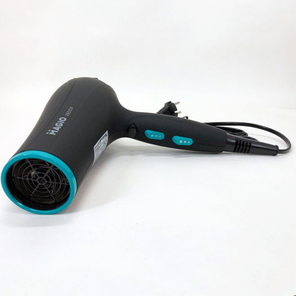 Професійний фен для укладання волосся з насадкою Magio MG-169, Класичний фен для волосся AB-23 Львів - фото 7