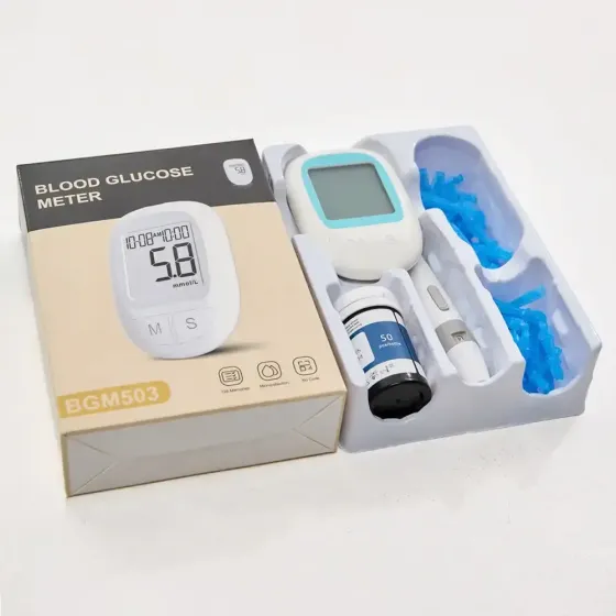 Аппарат для измерения сахара / Измеритель сахара в крови / Глюкометр BGM503 Коломия