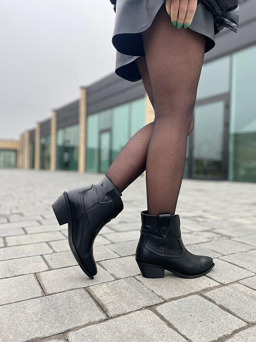 LIRIO Черевики жіночі LIRIO /10140 чорні (зима, шкіра натуральна) (5302) 37р.38р.39р.40р. 40 Коломыя - изображение 8