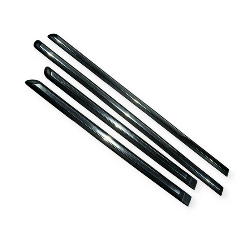 Молдинг двері ваз 2170 1 широка смуга хром 4,5 см, чистий sahler Мукачево - фото 1