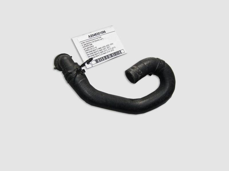 Mercedes-Benz  A2048301096 Шланг опалювального контуру від двигуна до моторного щита OM642 V6 3.0 cdi E-Class W212 C207 C-Class W204 CLS C218 Одесса - изображение 2