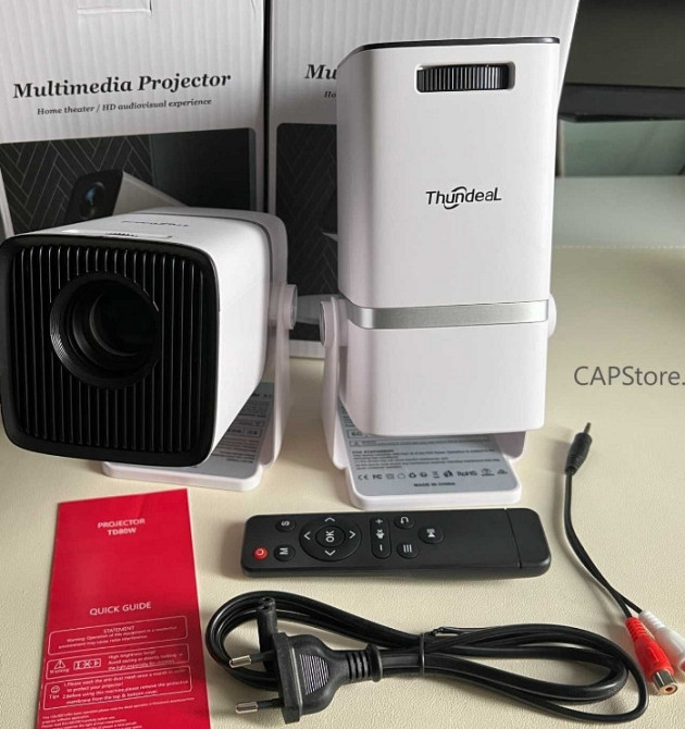 Портативний проектор ‼️Thundeal TD80W ‼️ Android 13, WiFi, Bluetooth Харків - фото 8