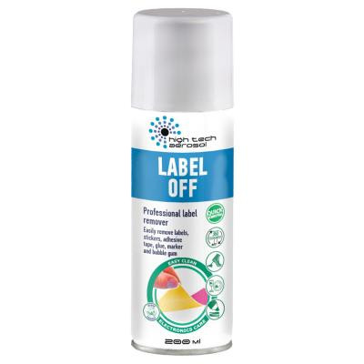 Спрей для очистки High Tech Aerosol HTA LABEL OFF 200 ml (06031) Винница - изображение 1