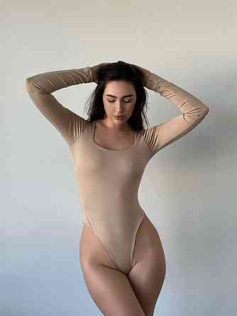 Женский базовый боди с длинным рукавом микродайвинг Одесса