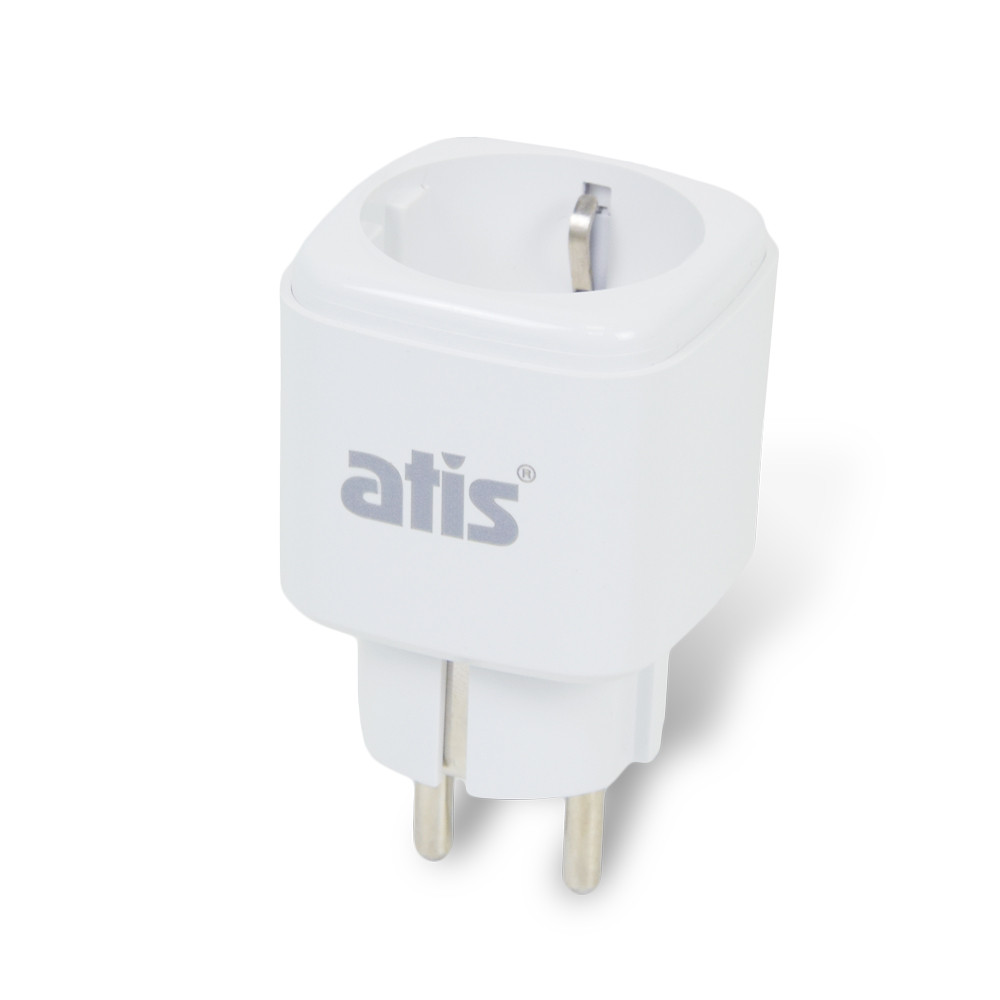 Розумна Wi-Fi розетка ATIS-TS251-16T з підтримкою Tuya Smart Київ - фото 2