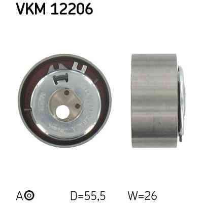Ролик натяжителя ремня SKF VKM 12206 Винница