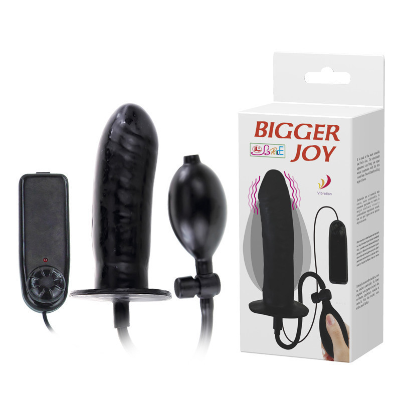 Фалоімітатор - Bigger Joy Inflateable Vibrating Penis Sex Aura Київ - фото 1