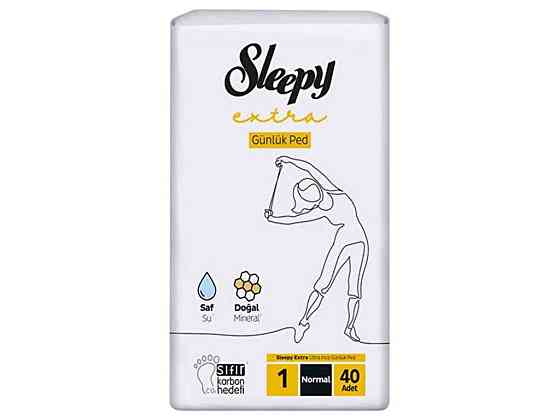 Прокладки щоденні 40шт Extra Normal-1 ТМ SLEEPY Київ