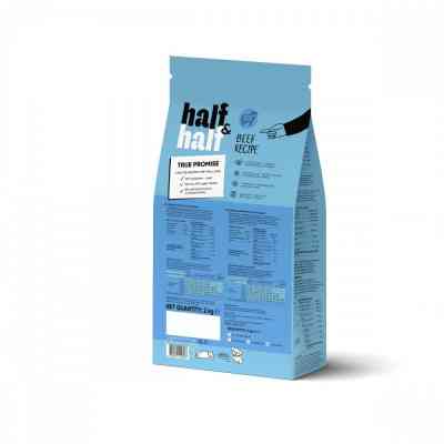 Сухой корм для собак Half&amp;Half для щенков всех пород с говядиной 2 кг (4820261920703) Вінниця