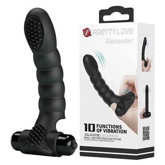 Клиторальный стимулятор на палец Pretty Love - Alexander, BI-014707 Sex Aura Киев