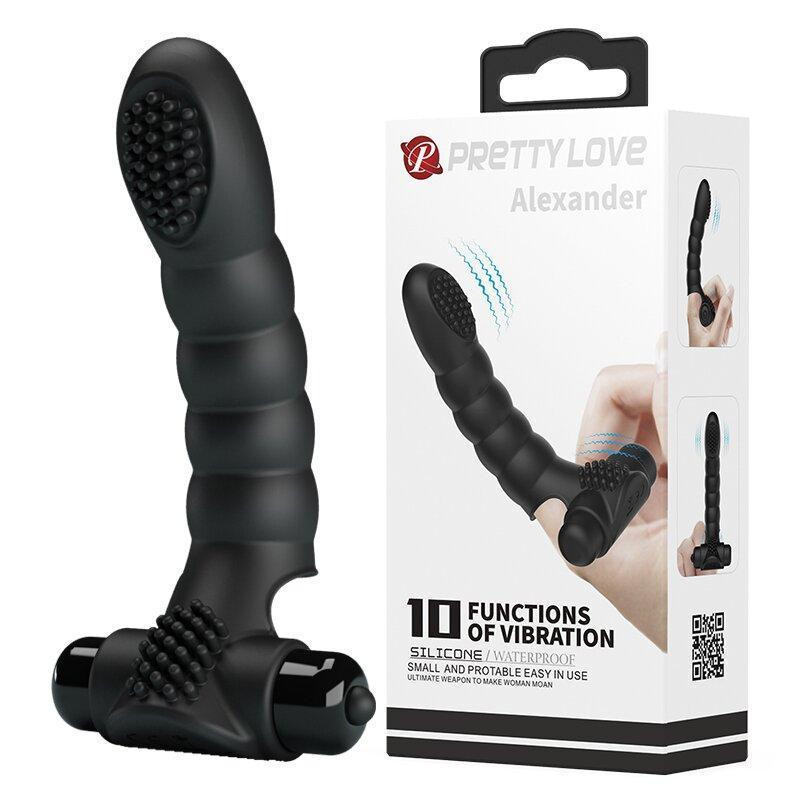 Клиторальный стимулятор на палец Pretty Love - Alexander, BI-014707 Sex Aura Киев - изображение 1