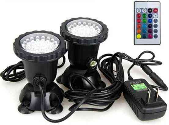 Светильники для пруда RGB 4*36 Led 2 Киев