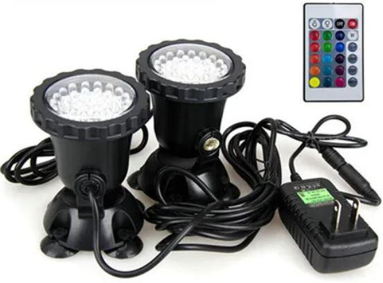 Світильники для ставка RGB 4*36 Led 2 Київ - фото 1