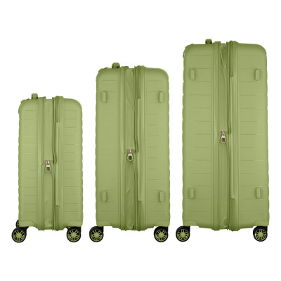 Набор чемоданов 2E Aero (L+M+S), оливково-зелені (2E-SPP-AERO-SET3-MG) Вінниця - фото 2