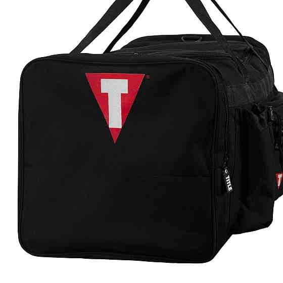 Спортивна сумка TITLE Boxing Deluxe Gear Bag Black Каменское