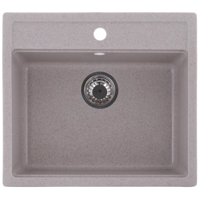 Кухонна мийка Zerix ZS-5751S-07 мармурова, міцна та стильна Харків - фото 1