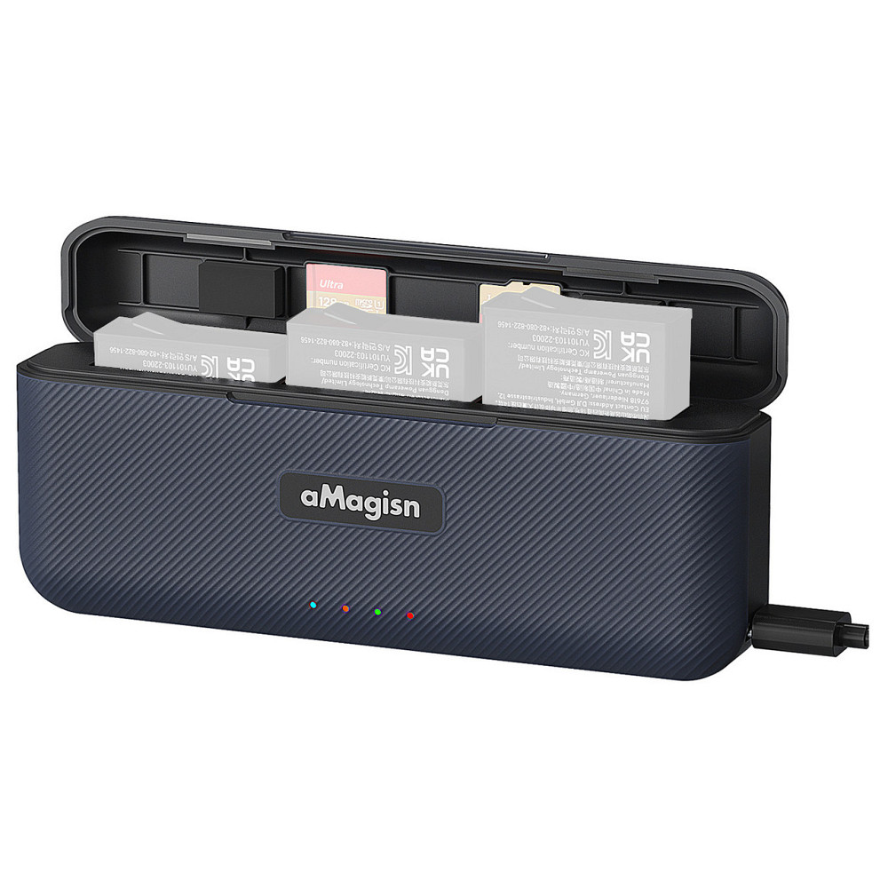 Зарядка Action 6/5 Pro/Osmo 360 швидка на три слоти 20Вт PD3 aMagisn AA19 Київ - фото 1