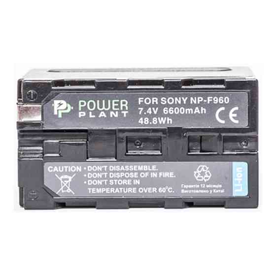 Аккумулятор к фото/видео PowerPlant Sony LED NP-F960 6600mAh (DV00DV1367) Винница