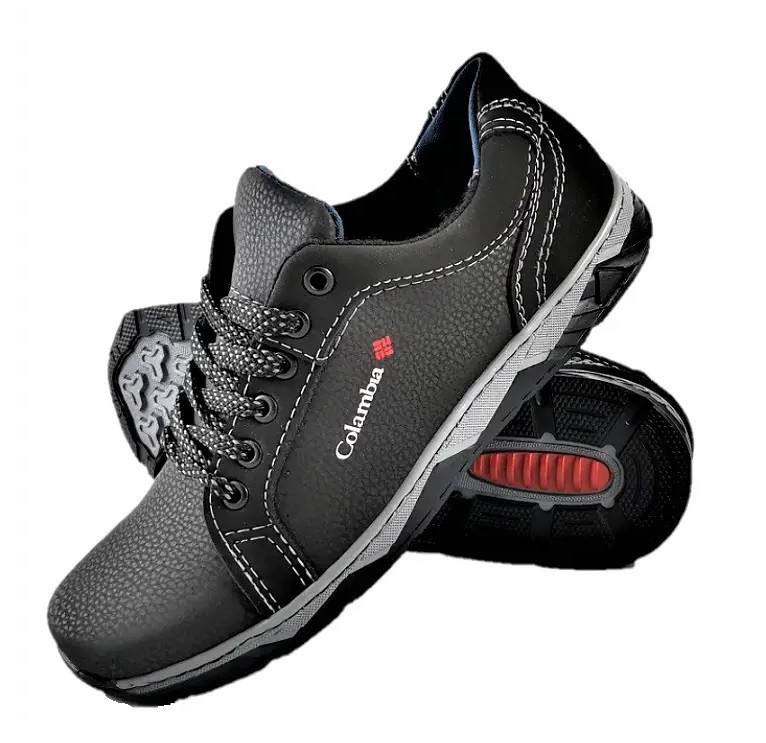 Кросівки Чоловічі Чорні Шкіряні Туфлі Мокасини (розміри: 41,45) Відео Огляд Дніпро - фото 1