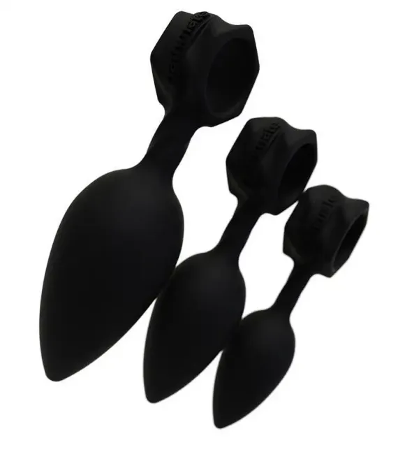 Набір анальних пробок Bathmate Anal Training Plugs, діаметр 2,5 см - 3,1см - 3,8см Львів - фото 7