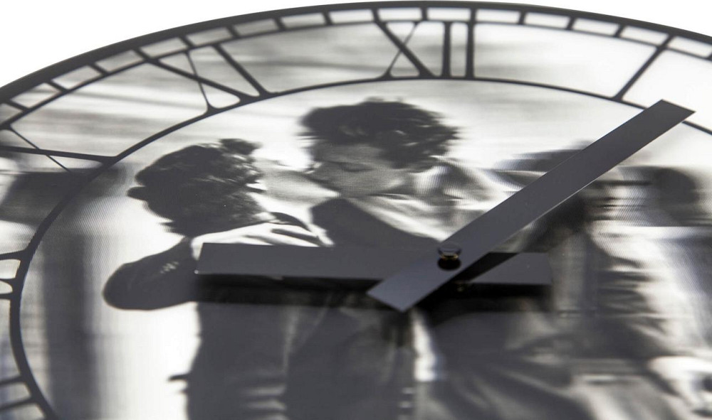 Настінний годинник 3D "Kiss me in Paris" Ø39 см Рівне - фото 4