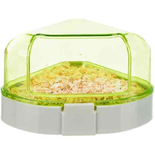 Туалет Trixie для грызунов, угловой, 14x8x11 см (пластик) Винница