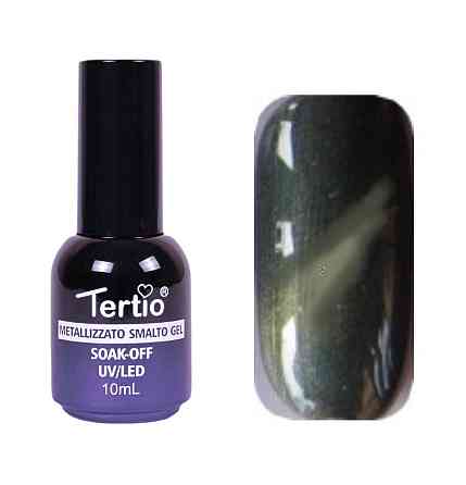 ГЕЛЬ-ЛАК No012 (СВЕТЛО ЗЕЛЕНИЙ МАГНІТНИЙ) КОШИЙ ГЛАЗ 10 МЛ TERTIO Київ