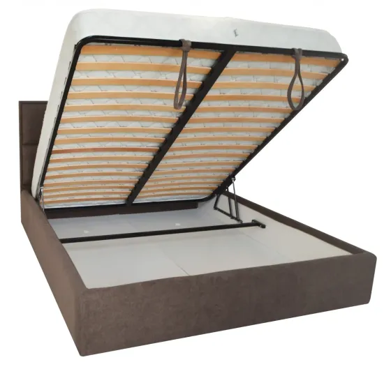 Кровать Sheffield Comfort 140 х 200 см Miss 08 С подъемным механизмом и нишей для белья Коричневый Киев