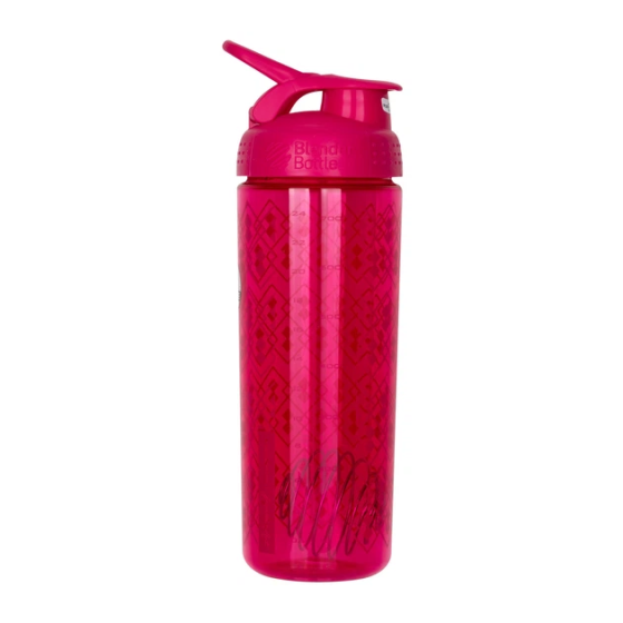 Шейкер BlenderBottle SportMixer Signature Sleek 28oz/820ml Pink Geo Lace Кам'янське
