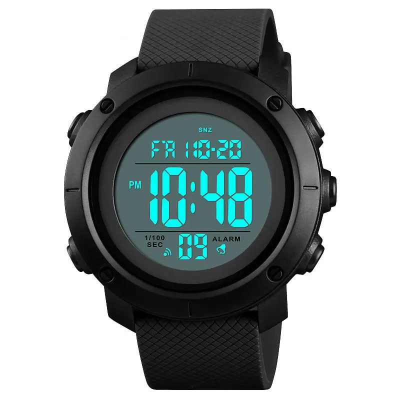 Спортивний міцний годинник SKMEI 1434BKWT, Годинник тактичний протиударний, Годинники YV-456 наручні спортивні Київ - фото 4