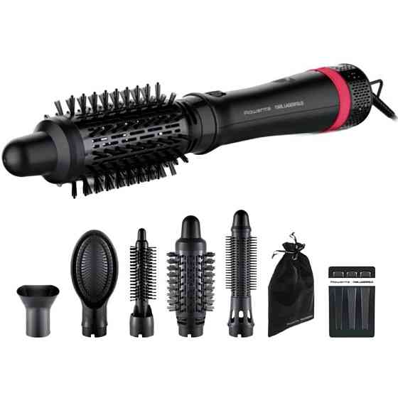 Фен-щітка Rowenta CF635LF0 Karl Lagerfeld Express Style Чорний Харків