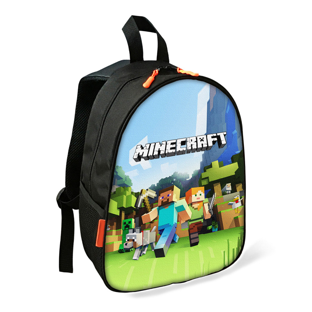 Рюкзак Minecraft Стів і Алекс дитячий шкільний/міський 34х27х13 см для хлопчика (02416) Київ - фото 1