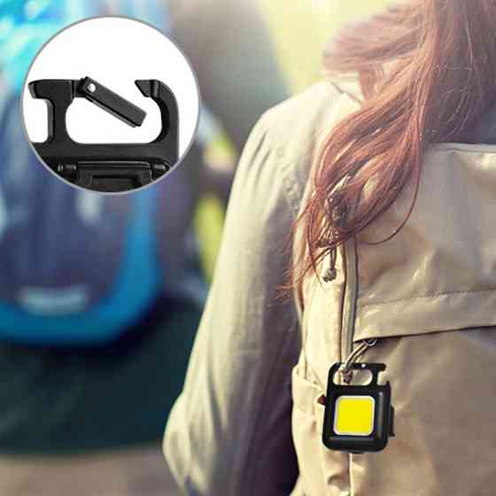 Ліхтарик кишеньковий брелок COB 500лм 500мАч AC Prof RKL3892 Київ