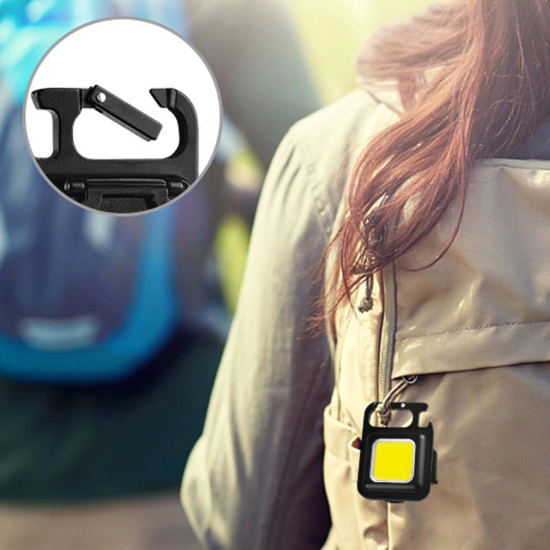 Ліхтарик кишеньковий брелок COB 500лм 500мАч AC Prof RKL3892 Київ - фото 5