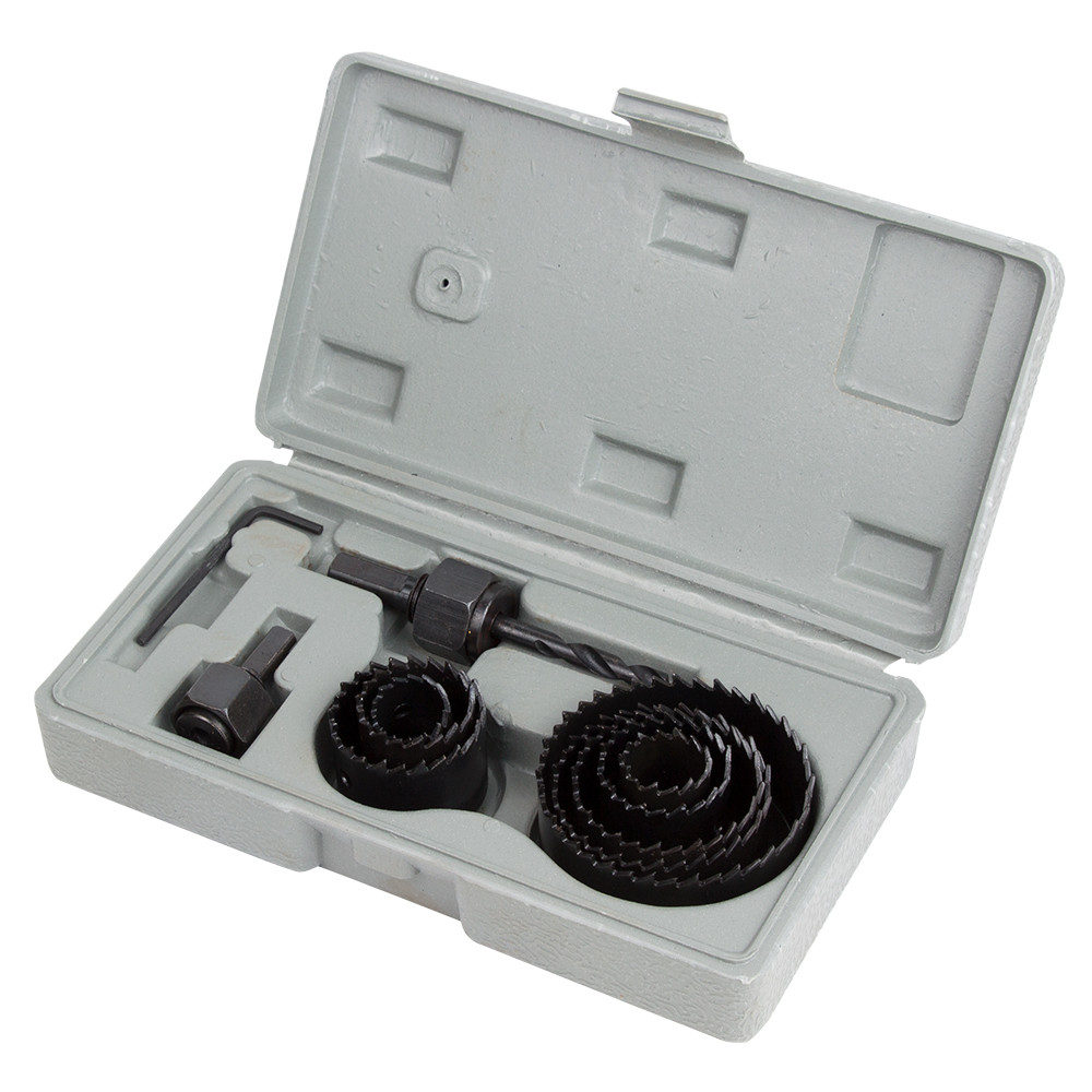 Sigma Коронки по дереву наборные Ø19, 22, 29, 32, 38, 44, 51, 65 мм (кейс) SIGMA (1520111) Киев - изображение 6