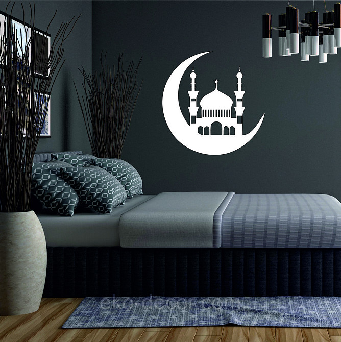 Декоративное настенное Панно «Ислам» Декор на стену 90*90 см, Белый Киев - изображение 3