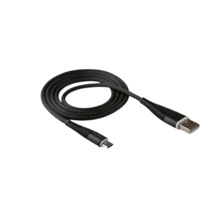 Кабель USB Type-C WALKER C550 2,4A 1м чорний Житомир