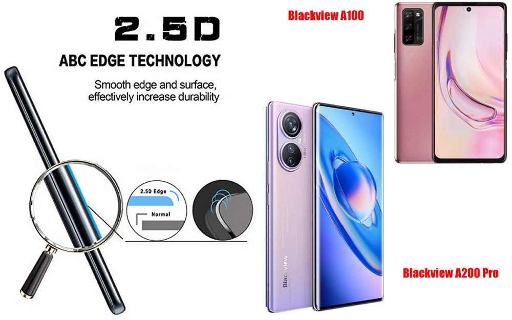 Захисне скло ArmorGlass для Blackview A100, A200 Pro – стійке до подряпин та ударів Київ - фото 2