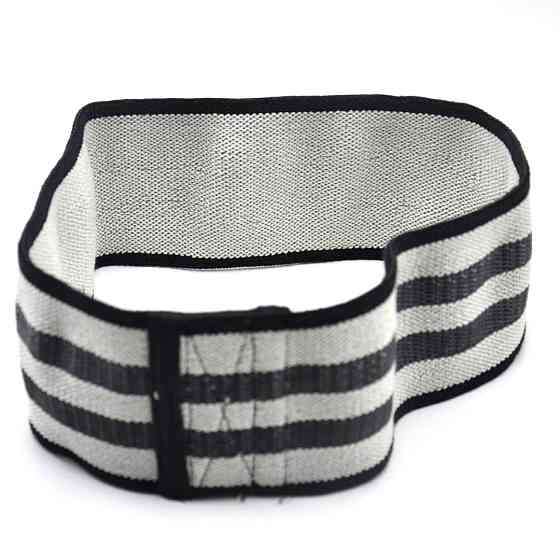 Тканева гумка для фітнесу спорту тренувань реабілітації PowerPlay 4111 Hip Band L Light сіра 64cm Київ