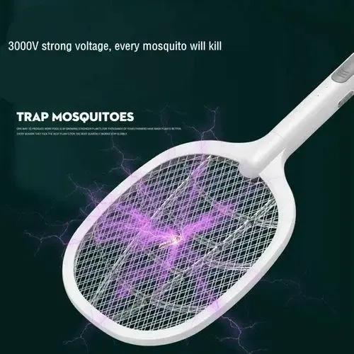 Электрическая мухобойка-ловушка ELITE LUX EL-2062 (KLZ918) с УФ-лампой и USB-портом для зарядки Белая Коломия - фото 4