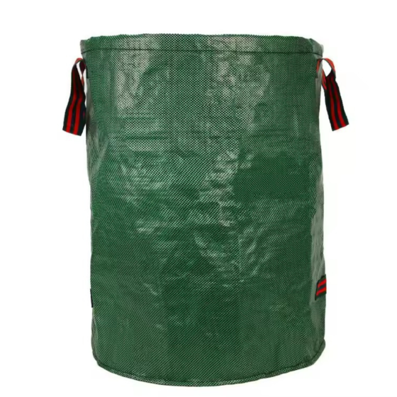 Мешок-сумка садовый для мусора тканевый многоразовый с ручкаками складываемый для сада и огорода объёмом 166 л Каменец-Подольский