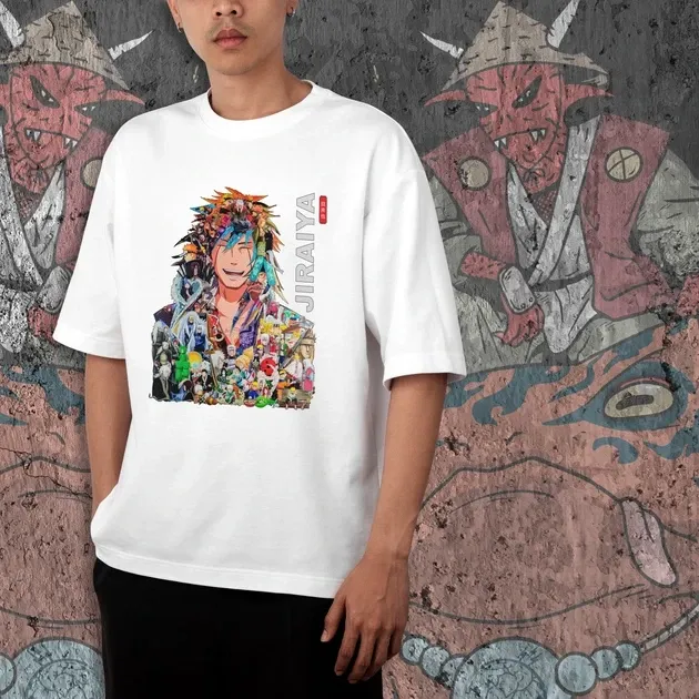 Футболка для подростка мальчика с принтом Наруто Джирайя Манга Размер 160 Anime10343 Днепр - изображение 3