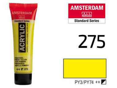 Краска акриловая AMSTERDAM (275) Первичный желтый 20 мл Royal Talens Киев