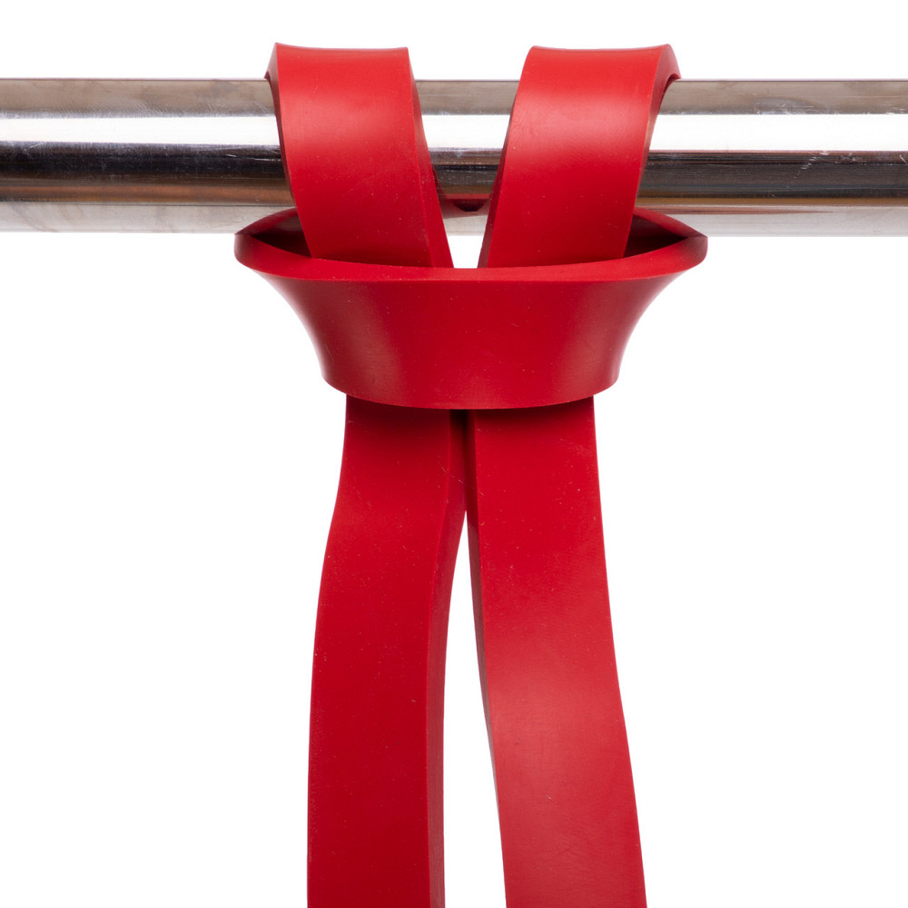 Гума для підтягувань (стрічка силова) L19 Вишневе - фото 4