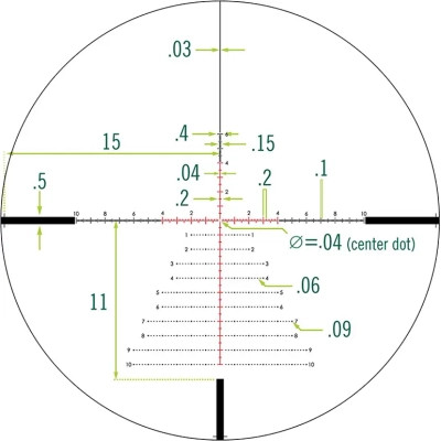 Оптичний приціл Vortex Razor HD LHT 4.5-22x50 FFP сітка XLR-2 (MRAD) з підсвічуванням (RZR-42202) Вінниця - фото 9